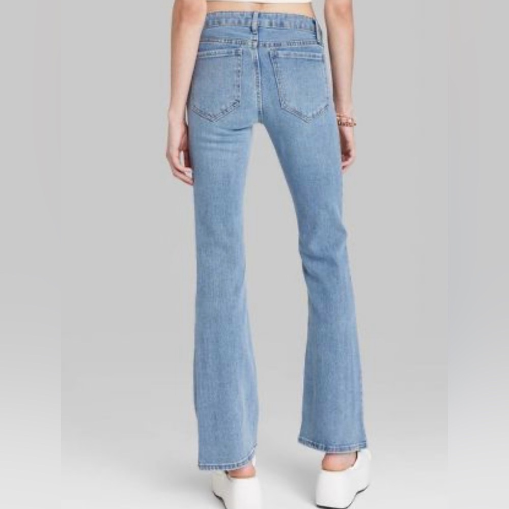 Wild Fable flare denim jeans, size 8, CB84